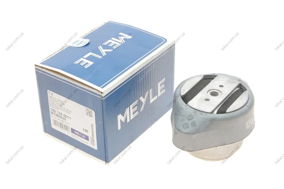 Подушка коробки передач двухсторонняя MEYLE 100 130 0011 (фото 1)