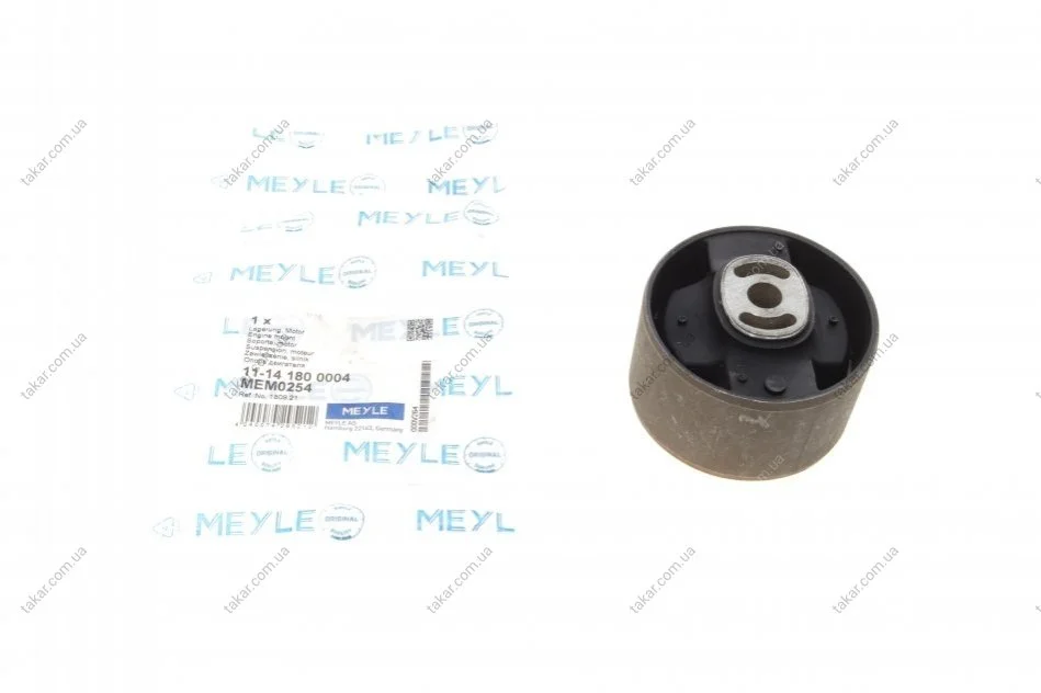 Подушка двигателя задняя MEYLE 11-14 180 0004 (фото 1)