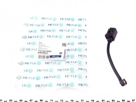 Датчик износа тормозных колодок задний MEYLE 114 527 0003