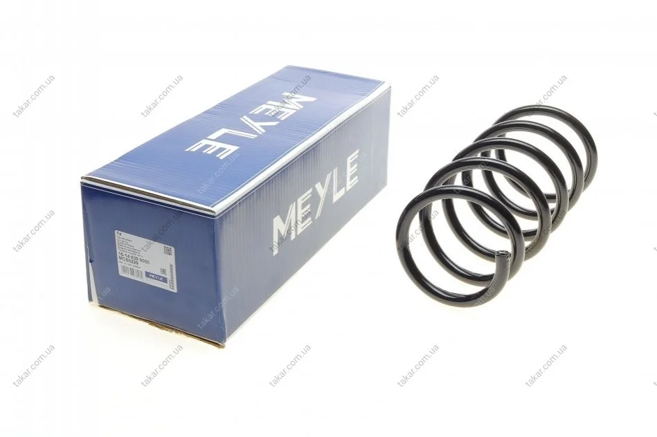 Пружина подвески передняя винтовая MEYLE 16146390000 (фото 1)