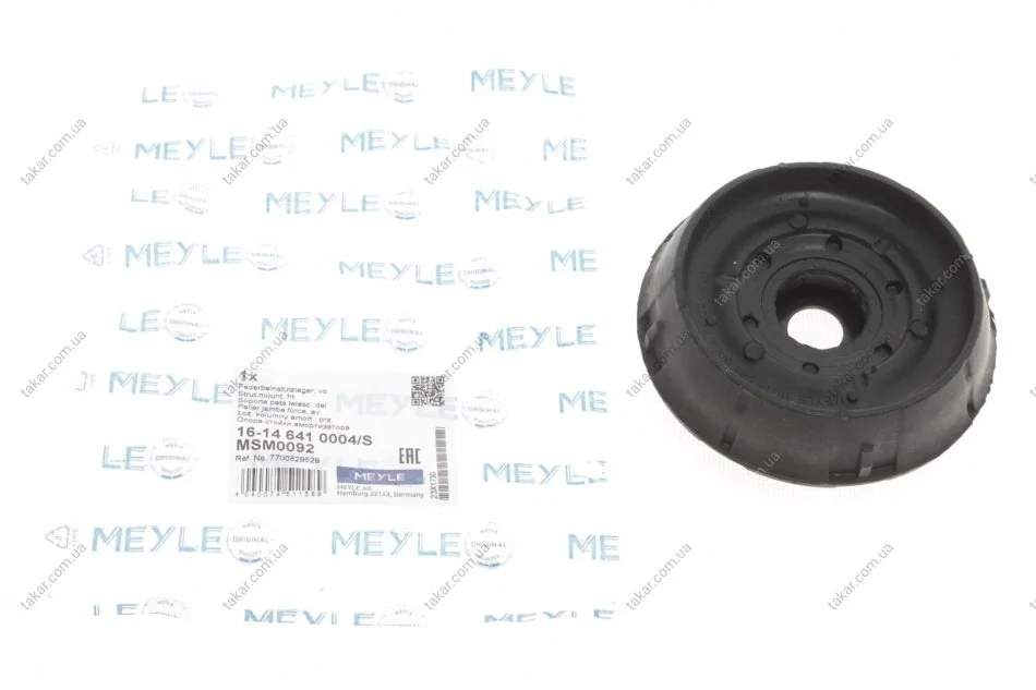 Опора амортизатора Передняя MEYLE 16-14 641 0004/S (фото 1)