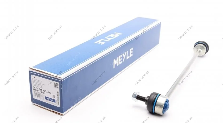 Стійка стабілізатора двосторонній на передній міст MEYLE 16-16 060 7057/HD (фото 1)