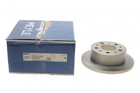 Торзмозной диск двухсторонний на задний мост полный(невентилируемый) 5 MEYLE 215 523 0004