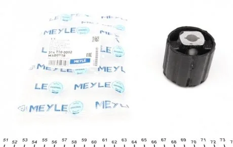 Сайлентблок балки двусторонний на задний мост (спереди) MEYLE 3147100002