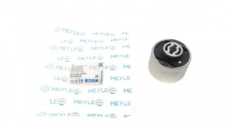 Сайлентблок рычага двусторонний на задний мост MEYLE 614 042 0006