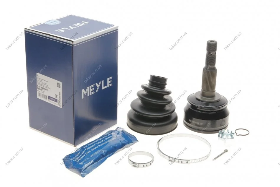 ШРУС зовнішній MEYLE 614 498 0002 (фото 1)