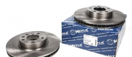Гальмівний диск двосторонній на передній міст вентильований 5 MEYLE 615 521 6009