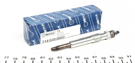 Свічка розжарювання 11V, 96мм MEYLE 714 020 0002
