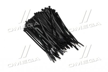 Хомут пластиковий 3,6 х150мм. чорний (100шт) (Cofil) MIKALOR CABLE TIE 3,6Х150 (фото 1)
