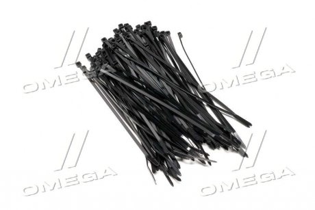 Хомут пластиковий 3,6 х200мм. чорний (100шт) (Cofil) MIKALOR CABLE TIE 3,6Х200 (фото 1)