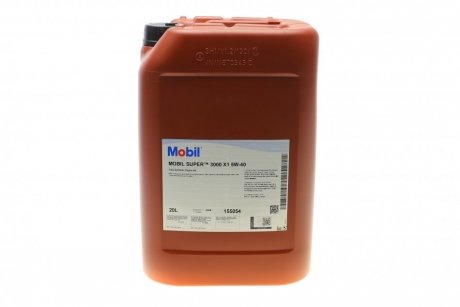 Моторна олива 20 л 5W40 Бензиновий, Дизельний Синтетична MOBIL 150011 (фото 1)