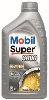 Моторное масло 1 л 5W40 Бензиновый, Дизельный Синтетическое MOBIL 150012 (фото 1)