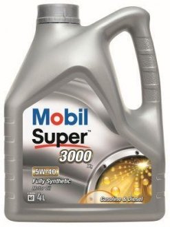 Моторное масло 4 л 5W40 Бензиновый, Дизельный Синтетическое MOBIL 150013 (фото 1)