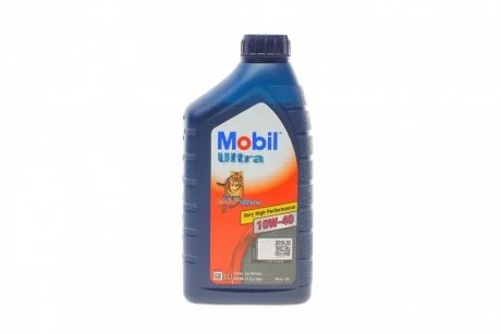 Масла моторные Mobil Ultra 10W-40, 1л. MOBIL 152198