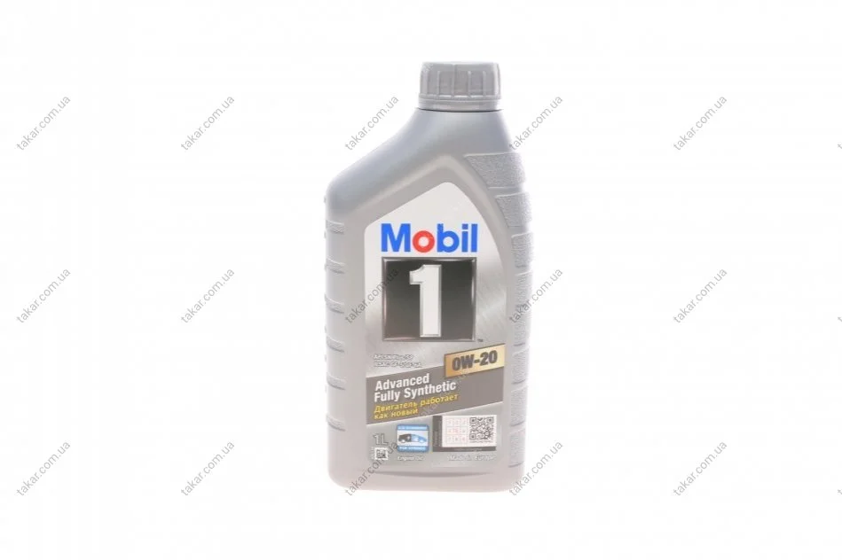 Моторное масло 1 л 0W20 Бензиновый Синтетическое MOBIL 152560 (фото 1)