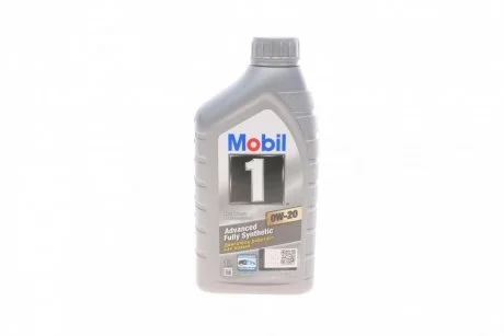 Моторное масло 1 л 0W20 Бензиновый Синтетическое MOBIL 152560