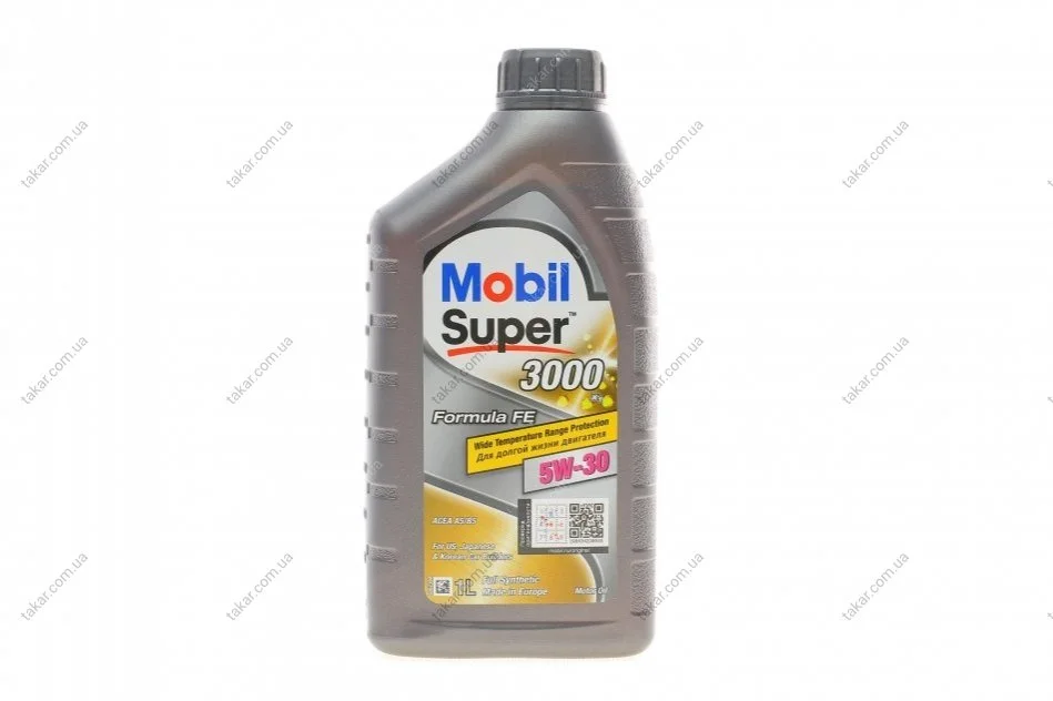 Моторна олива 1 л 5W30 Бензиновий, Дизельний Синтетична MOBIL 152565 (фото 1)