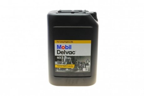 Моторное масло 20 л 10W40 Бензиновый, Дизельный Полусинтетическое MOBIL 152673