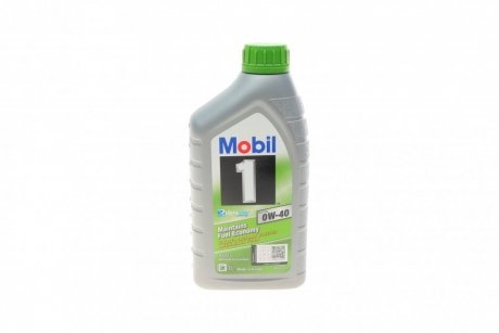 Моторное масло 1 л 0W40 Бензиновый, Дизельный Синтетическое MOBIL 154148