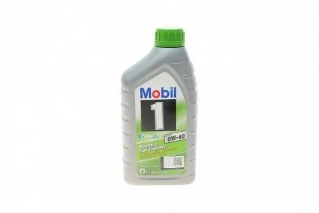 Моторное масло 1 л 0W40 Бензиновый, Дизельный Синтетическое MOBIL 154148