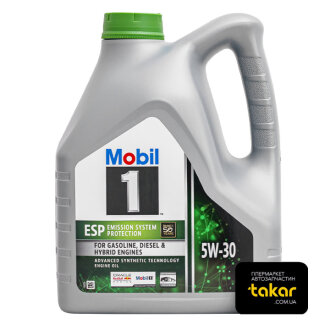 Моторное масло 4 л 5W30 Бензиновый, Дизельный Синтетическое MOBIL 154285