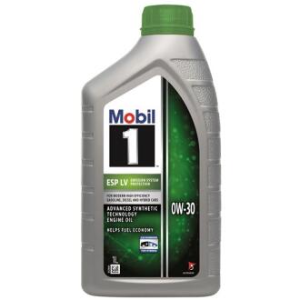 Олива моторна 1 ESP LV 0W30 1л MOBIL 154313