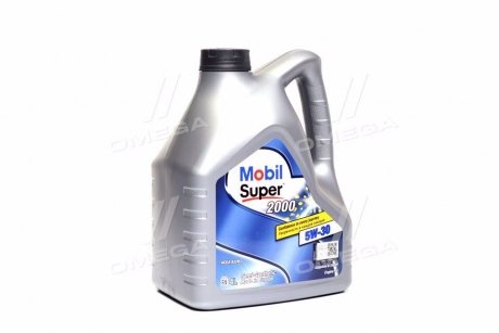 Олива моторна SUPER 2000 X1 5W-30 (Каністра 4л) MOBIL 155317