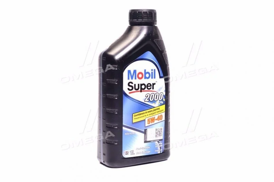 Моторное масло 1 л 5W40 Бензиновый, Дизельный Полусинтетическое MOBIL 155338 (фото 1)