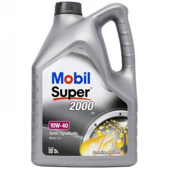 Моторна олива 5 л 10W40 Бензиновий, Дизельний Напівсинтетична MOBIL 155607