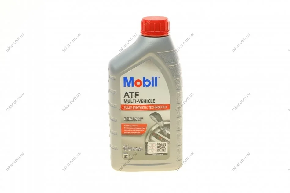 Трансмиссионное масло 1 л АКПП Синтетическое MOBIL 156095 (фото 1)