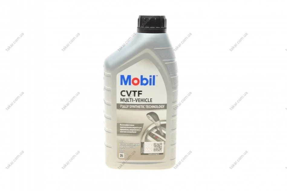 Трансмиссионное масло 1 л CVT Синтетическое MOBIL 156301 (фото 1)