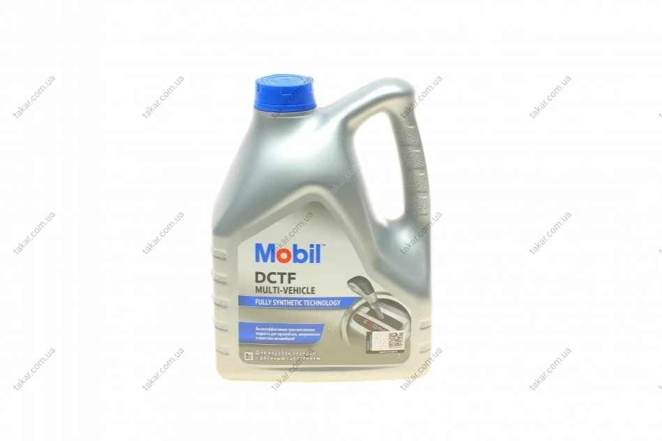 Трансмиссионное масло 4 л DCT/DSG Синтетическое MOBIL 156312 (фото 1)