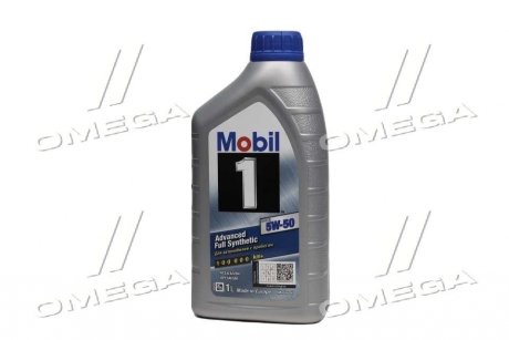 Моторное масло 1 л 5W50 Бензиновый, Дизельный Синтетическое MOBIL 156490