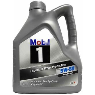 Моторна олива 4 л 5W50 Бензиновий, Дизельний Синтетична MOBIL 156491