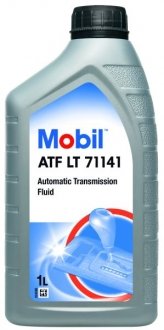Трансмиссионное масло 1 л АКПП Полусинтетическое MOBIL ATF LT71141 1L