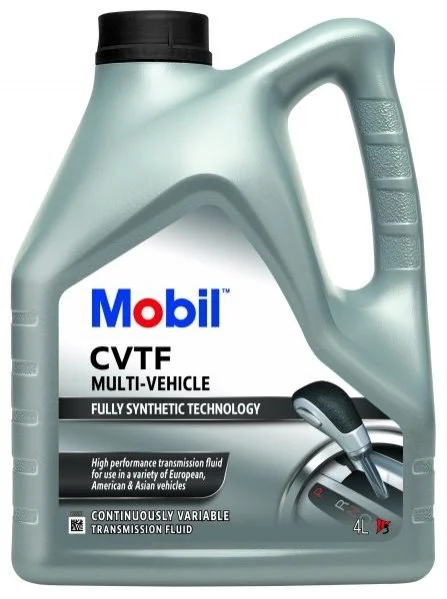 Трансмиссионное масло 4 л CVT Синтетическое MOBIL CVTF MULTI-V 4L (фото 1)