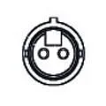 Датчик ABS (ABS) передній MOBILETRON ABEU044