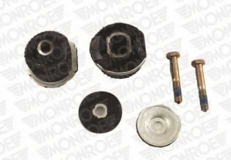 Втулки балки MERCEDES C-CLASS(W202), E-CLASS(W124) 93- зад. міст (Вир-во) MONROE L23802
