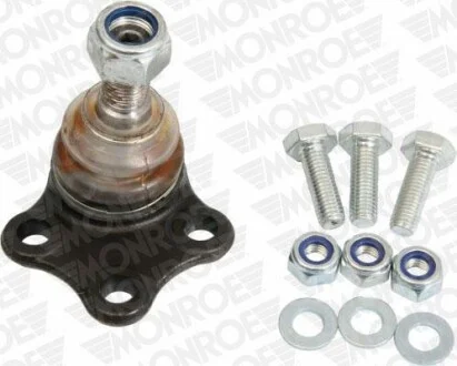 Шаровая опора с обеих сторон передний мост снизу MONROE L25527