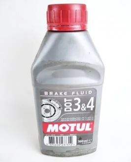 Гальмівна рідина Motul DOT 3.4, 0.5л. MOTUL 102718