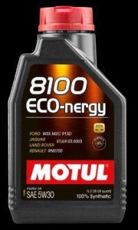 Масло моторное 8100 Eco-Nergy 5W-30, 1л. MOTUL 102782