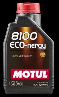 Олива моторна 8100 Eco-Nergy 0W-30, 1л. MOTUL 102793