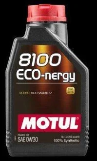 Олива моторна Motul 8100 Eco-Nergy 0W-30, 1л. MOTUL 102793