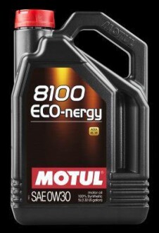 Олива моторна 8100 Eco-Nergy 0W-30, 5л. MOTUL 102794