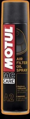 Масло для воздушных фильтров Motul A2 Air Filter Oil Spray, 400 мл. MOTUL 102986 (фото 1)