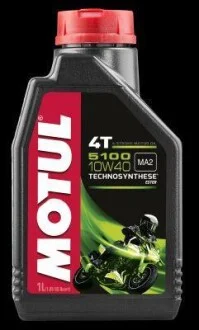 Олива моторна Motul 5100 4T 10W-40, 1л. MOTUL 104066
