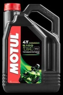 Олива моторна Motul 5100 4T 10W-40, 4л. MOTUL 104068