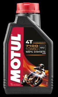 Моторна олива 1 л 10W60 Бензиновий Синтетична MOTUL 104100