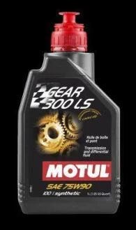 Олива Motul Gear 300 LS 75W-90, 1л. MOTUL 105778.