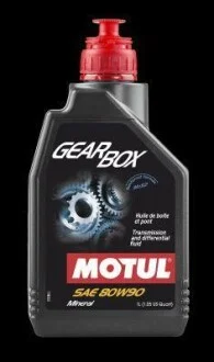 Олива трансмісійна Motul Gearbox 80W-90, 1л. MOTUL 105787